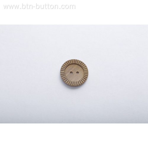 Pure natural wooden buttons for clothing